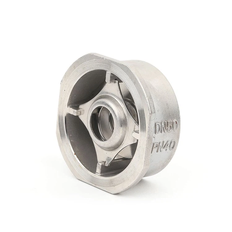 Roestvrijstalen wafer-terugslagklep